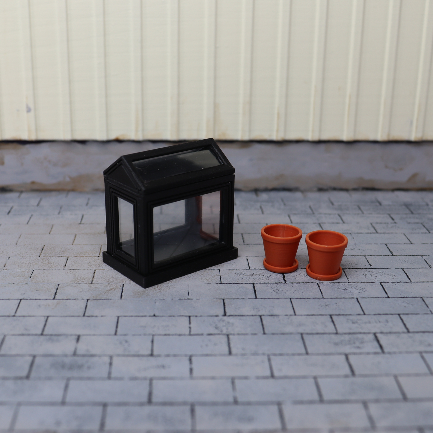 Miniväxthus miniatyr