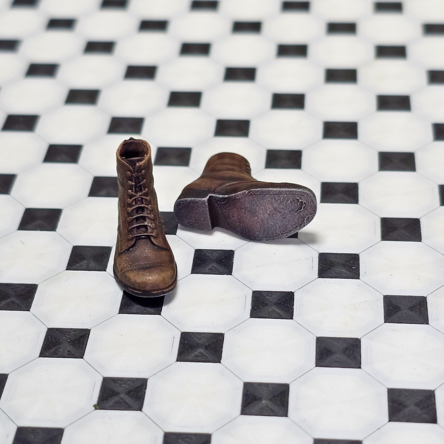 Miniatyr Herrkängor (Skala 1:12)