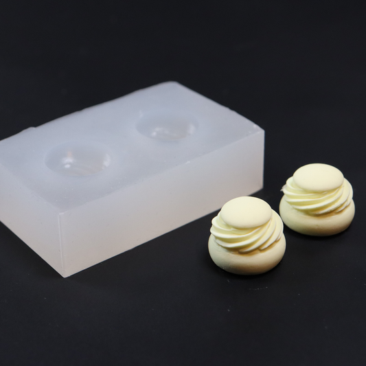 Silikonform för "Miniatyrsemlor"