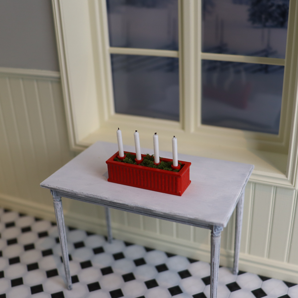 Klassisk Adventsljusstake