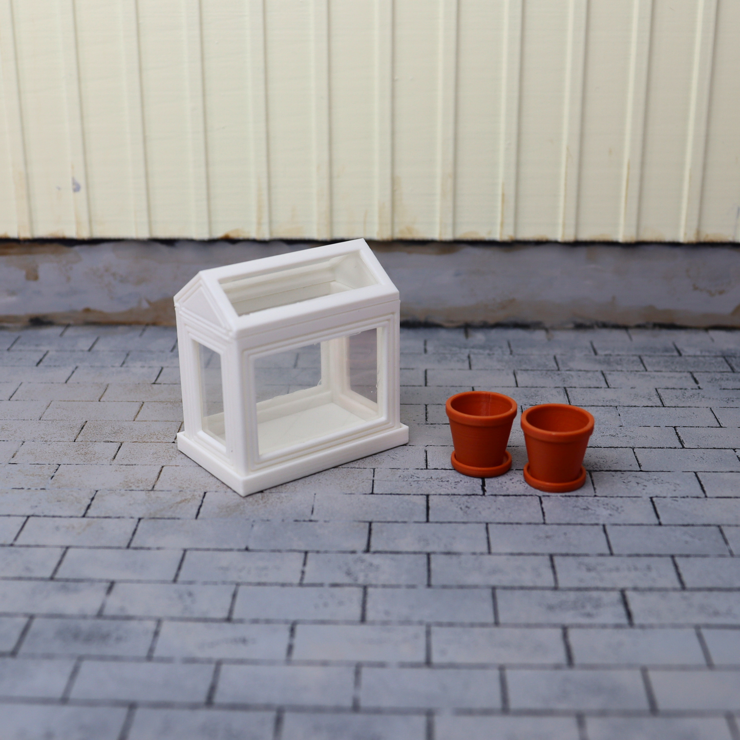 Miniväxthus miniatyr