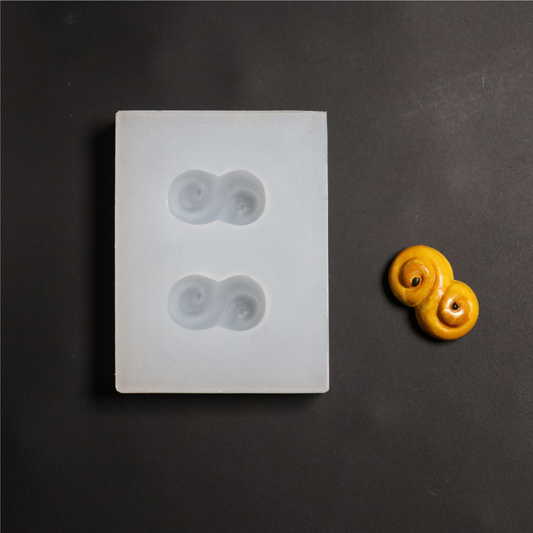 Silikonform "Lussekatt" – För Minijulbaket