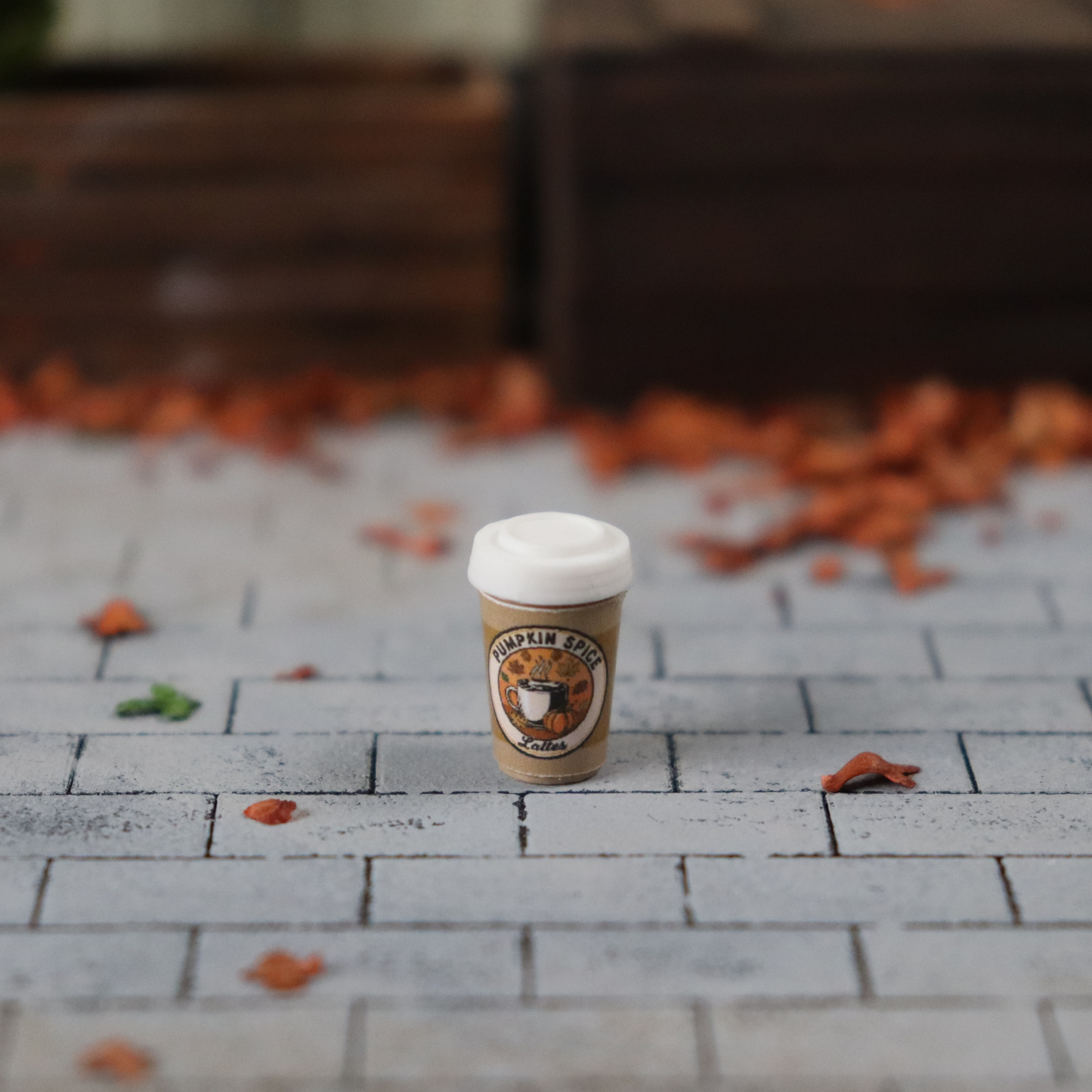 Miniatyr Pumpkin Spice Latte