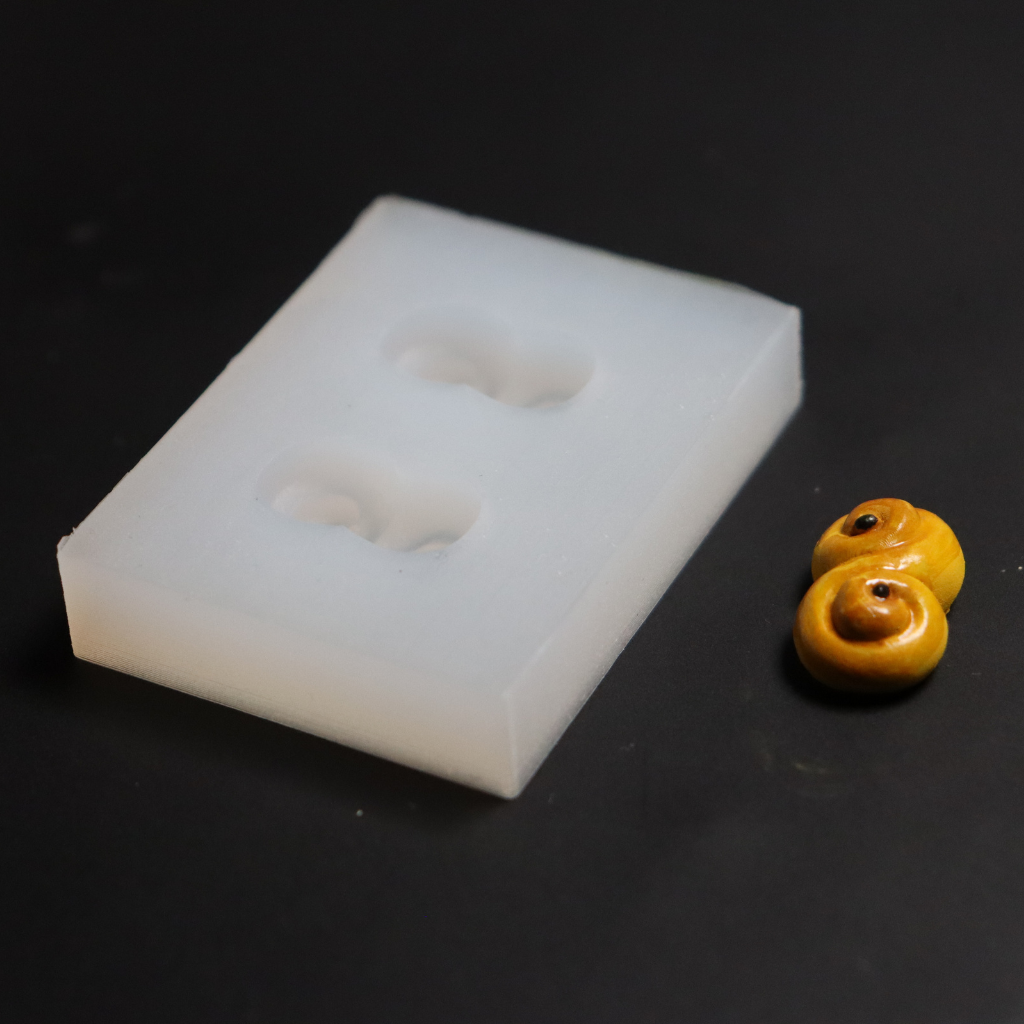 Silikonform "Lussekatt" – För Minijulbaket